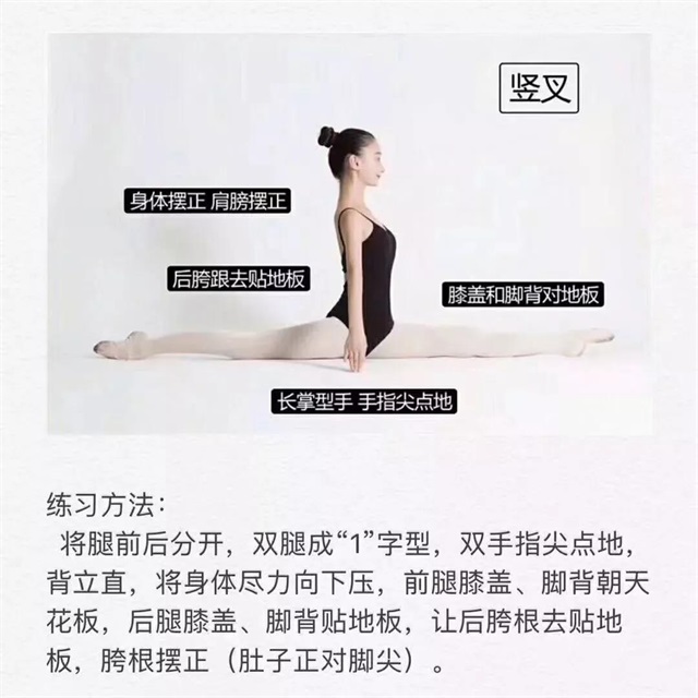 舞蹈基本功训练的注意事项,动作分解要领【图文结合】
